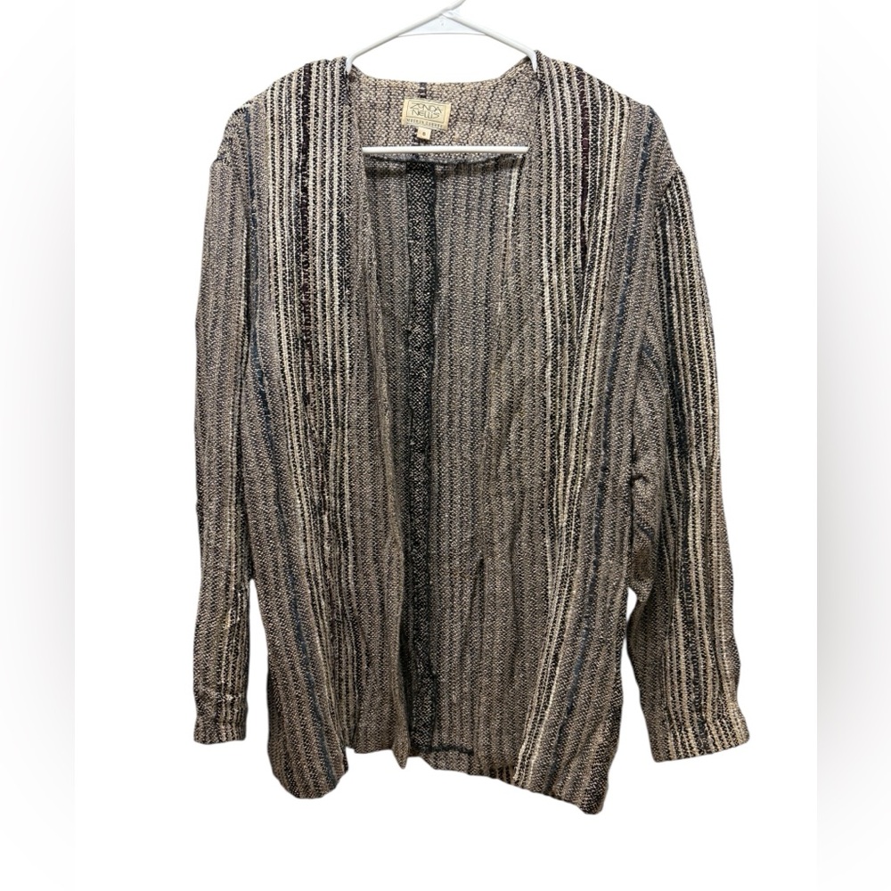 Zonda Nellis Vintage Textured Knit Sweater